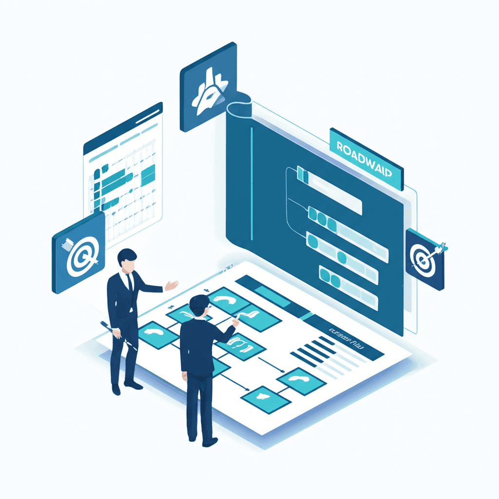 Action plan illustration